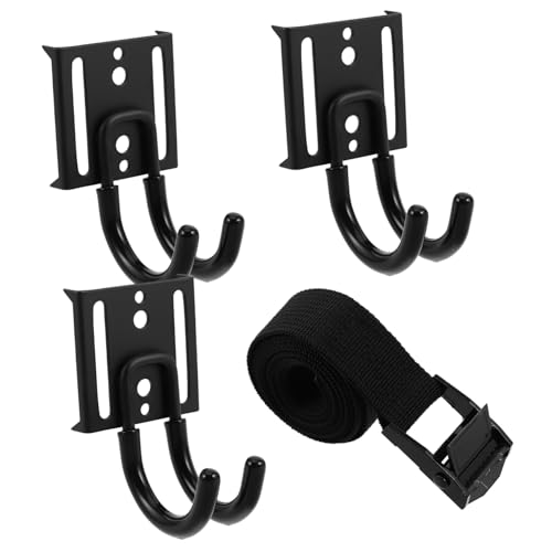 Toddmomy Heavy Duty Multi Hook Accessory Holder for Tree Stand Metal Hooks Durable Outdoor Hunting Gear Hangers Tree Stand Strap Hangers for Hunters Harness