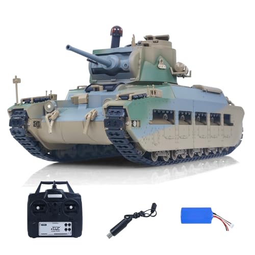 Dispone di un sistema di battaglia a infrarossi, che consente emozionanti battaglie multiplayer con altri carri armati RC compatibili.