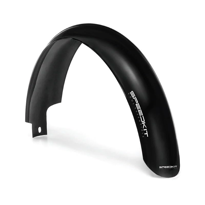 SILVERBACK Speedkit Schutzblech-Set für Fatbikes & E-Fatbikes, Vorder- & Hinterrad Schutzbleche passend bis 4,5” Reifenbreite | Hochwertiger Kunststoff Komplettset für 26' Fat Bikes