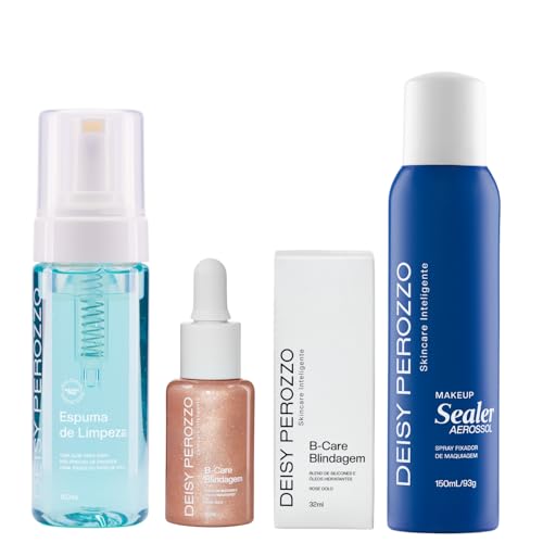 Kit Longa Duração Maquiagem Deisy Perozzo | 3 Passos