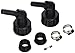 Hydrofarm AACHF1 Active Aqua AACH10, 1/2" Chiller Fitting Kit, Black