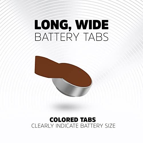 Image of Energizer Hearing Aid Batteries Size 312, Brown Tab, 8 Pack