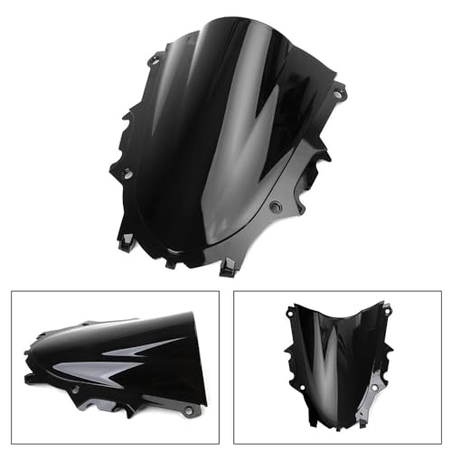 Pare-brise de moto en plastique ABS YZF R3 2019 2020 déflecteur avant - 3