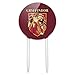 Acrylic Harry Potter Gryffindor Stain Glass Cake Topper Party Decoration for Wedding Anniversary Birthday Graduation