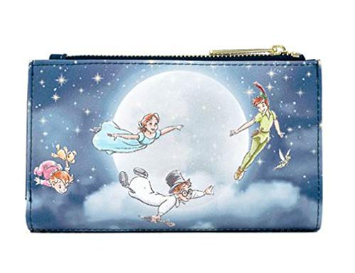 Loungefly Disney Peter Pan Second Star Flap Wallet