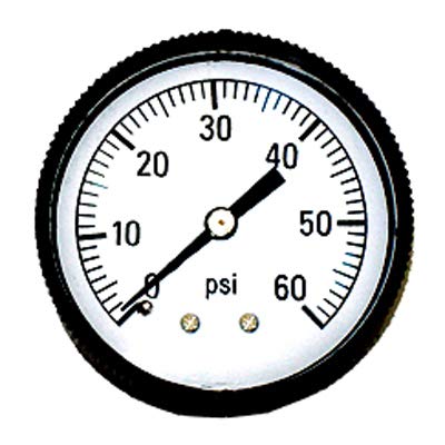 80-847 60PSI Pool Pres Gauge - Quantity 12