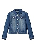 NAME IT Nitstar Rika Dnm Jacket Nmt Noos, Chaqueta, Niños, Azul (Medium Blue Denim Medium Blue Denim), 104