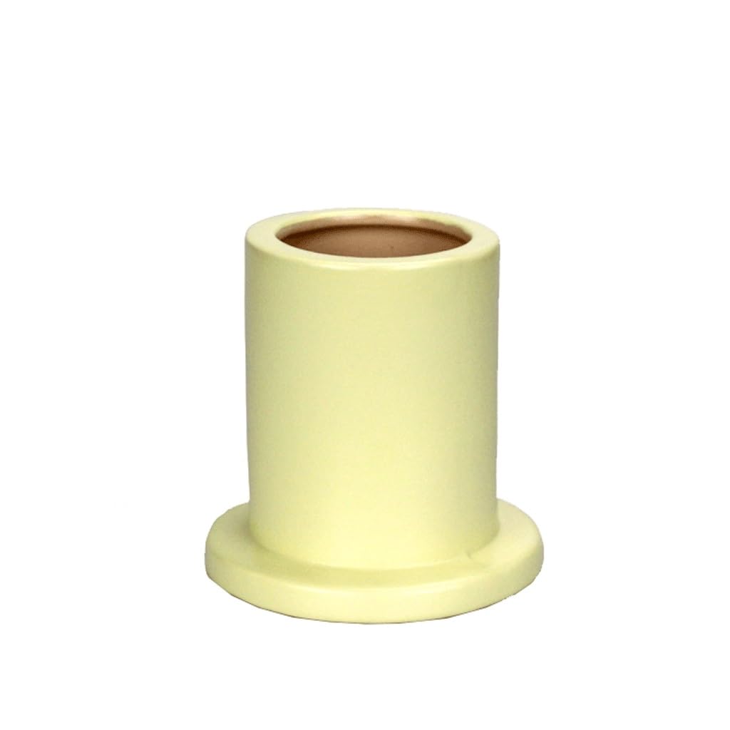 Ceramiczny lekki luksusowy styl obsadka do pióra do przechowywania na biurku stół biurowy artykuły papiernicze (gł. 9,3 * 10 cm)
