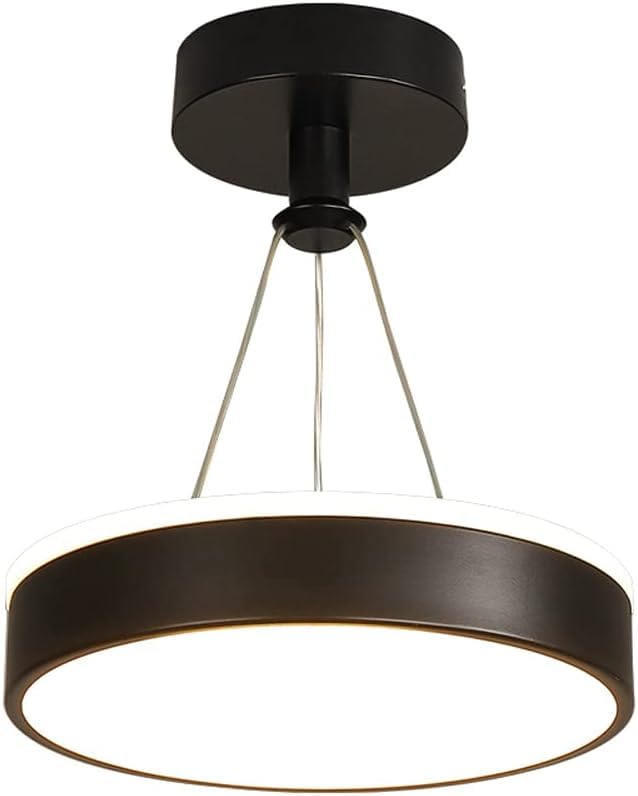 Suspension LED ronde couloir pour éclairer les entrées sombres