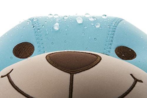 Pandana Kleiner Kinderrucksack Hubert Hund mit Brustgurt für Jungen und Mädchen im Kindergarten oder Kita für 2 bis 5-Jährige, aus isolierendem Neopren mit Anti-Lost-System