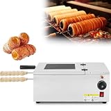 XueFulxion Kürtőskalács-Ofen & Schornsteinkuchen-Backer - Zugeschnitten auf Marktstände,Festivals und Cafés für traditionelle ungarische Schornsteinkuchen mit Belag