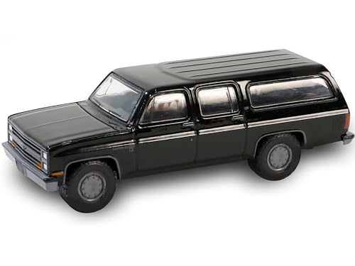 Modelo 1985 Chevy Suburban C10 Custom Deluxe 1:64 miniatura 1