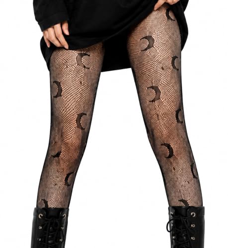 Image of NXITK 2 Pack Goth Tights - Ripped Gothic Tights for Women