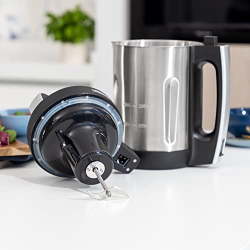 Robot Da Cucina Con Lama In Acciaio Inox 2L 1000W - 6