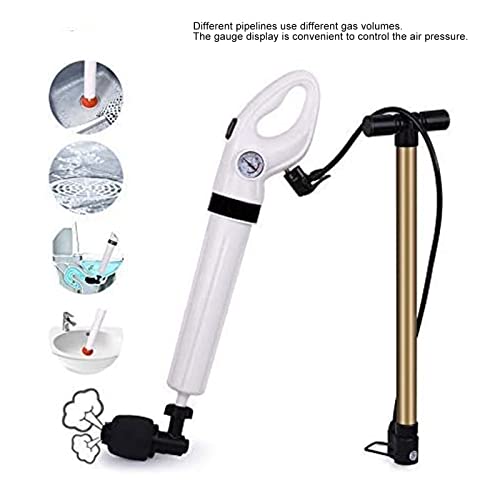 Ensemble de piston de toilettes Changor en ABS durable pour débouchage rapide - 7
