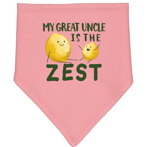 inktastic My Greant Uncle Is the Zest Baby Bandana Bib