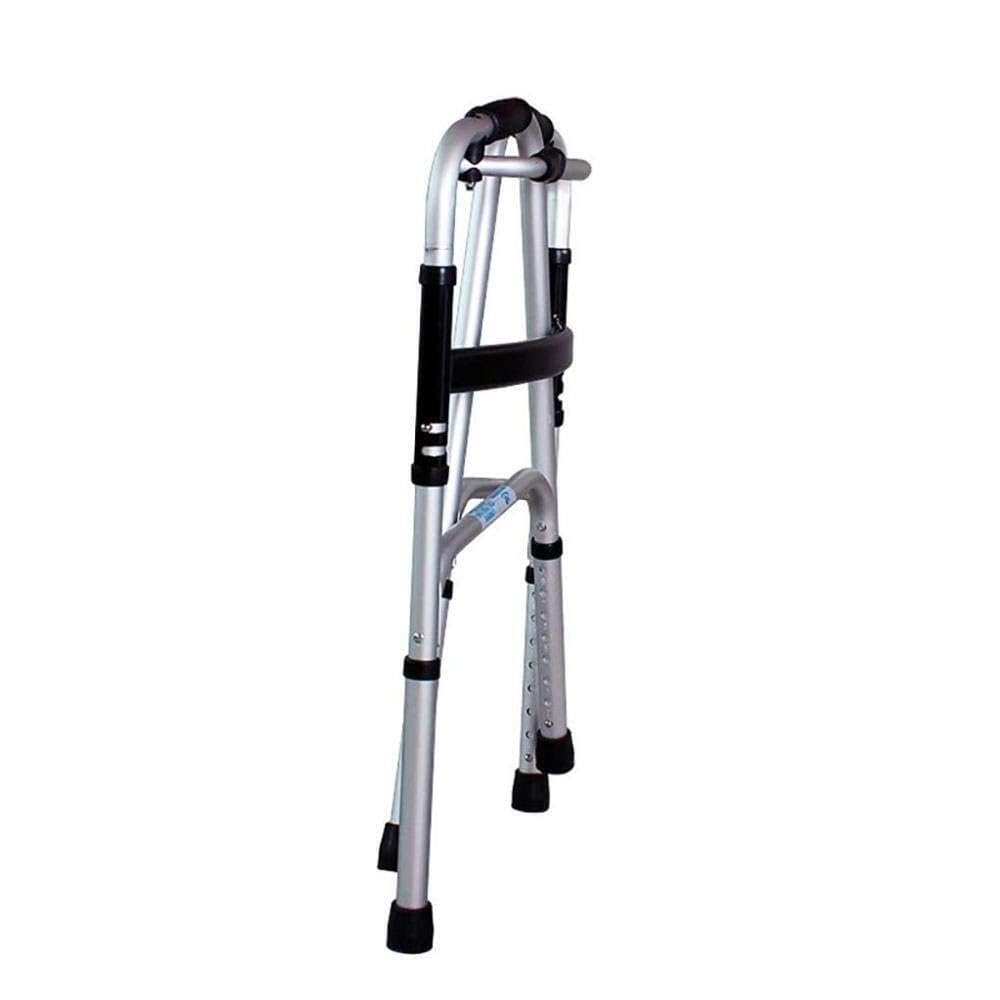 Andador Andador plegable estándar for personas mayores, adultos y personas con discapacidad. Ayuda básica for caminar con patas ajustables. Sin ruedas.
