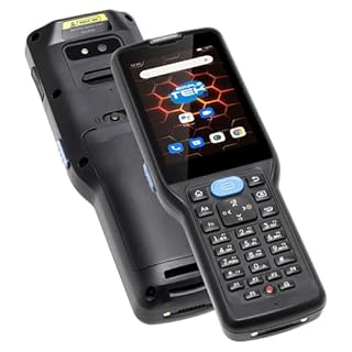 SIMPLETEK - PDA Industriale Rugged (Lettore Barcode 1D/2D/QR) con Tastiera Fisica, 3.5 Pollici - Android 12, 4GB RAM / 64GB ROM, Dual SIM, 5200mAh