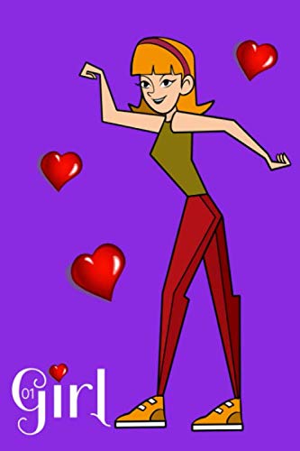 I Am a Rebel Girl - Volume 9: Journal and Notebook for Girls - BlueViolet radient Blank Line, 120 pages, 6 x 9, Perfect for Journal, Doodling, Sketching and Notes