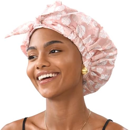 Amazon.com : Geyrut Shower Cap, Flexible Adjustment Shower Caps for