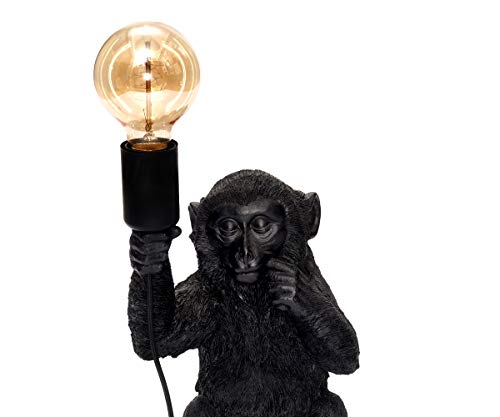 Brillibrum Lampada da tavolo di design a scimmia
