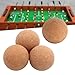 CATHATRR 4Pcs Soccer Replacement Cork Foosballs Football Table Tabletop Game Sports Foosball Solid Wood Foosballs Football Table Soccer Foosball Replacement