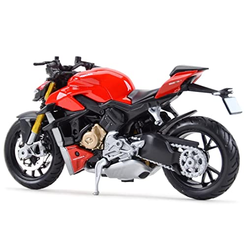 Ducati Super Naked V4 S 1:18 réplique miniature fonctionnelle pour décorer votre bureau