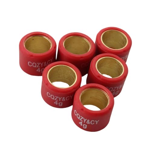 GY6 139QMBバリエーターローラーローラーウェイト4G 5G 6G 7G 16x13mm Super 9 Boy 50 Vitality 50cc 4t Universal Fit Aftermarket交換(4G)