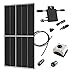 Produktbild plenti SOLAR Kraftwerk 400W Fotovoltaikanlage 1 PV Modul + Wechselrichter HM400 (12 J Garantie)