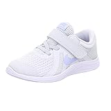  Nike Kleinkinder Sneaker Revolution 4, Zapatillas Unisex Niños, Gris (Pure Platinum/Royal 005), 21 EU