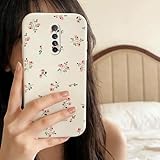 Kompatibel mit Realme X2 Pro Aromatische Kleine Blumen TPU Silikon Handy-Hülle