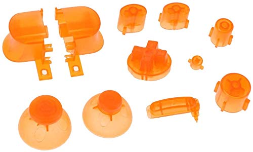 ABXYZ - Set di tasti di ricambio per controller Nintendo Gamecube NGC colore: Nero