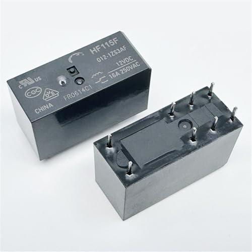 Relais HF115F 012-1ZS3 miniature de puissance 12V 24V pour PCB