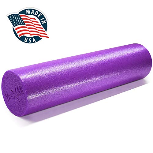 Yes4All USA Foam Roller/High Density Foam Roller – Best for Back, IT Bands
