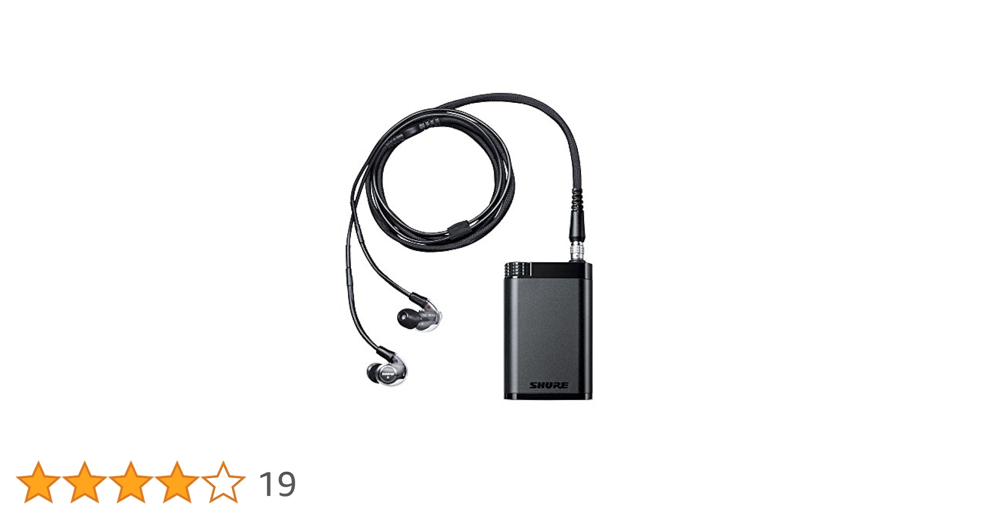 DDさま SHURE KSE1500 コンデンサ イヤホン DAC ほぼ新品 SHURE KSE1500 世界初コンデンサ一型高遮音性イヤホンシステム