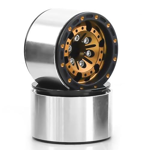 Pièces de mise à niveau de voiture télécommandée : moyeu de roue 1.0 métal - 4