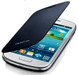 itronik® Flip Cover Schützende Display-Klappe für Samsung Galaxy S3 SIII Mini I8910 schwarz