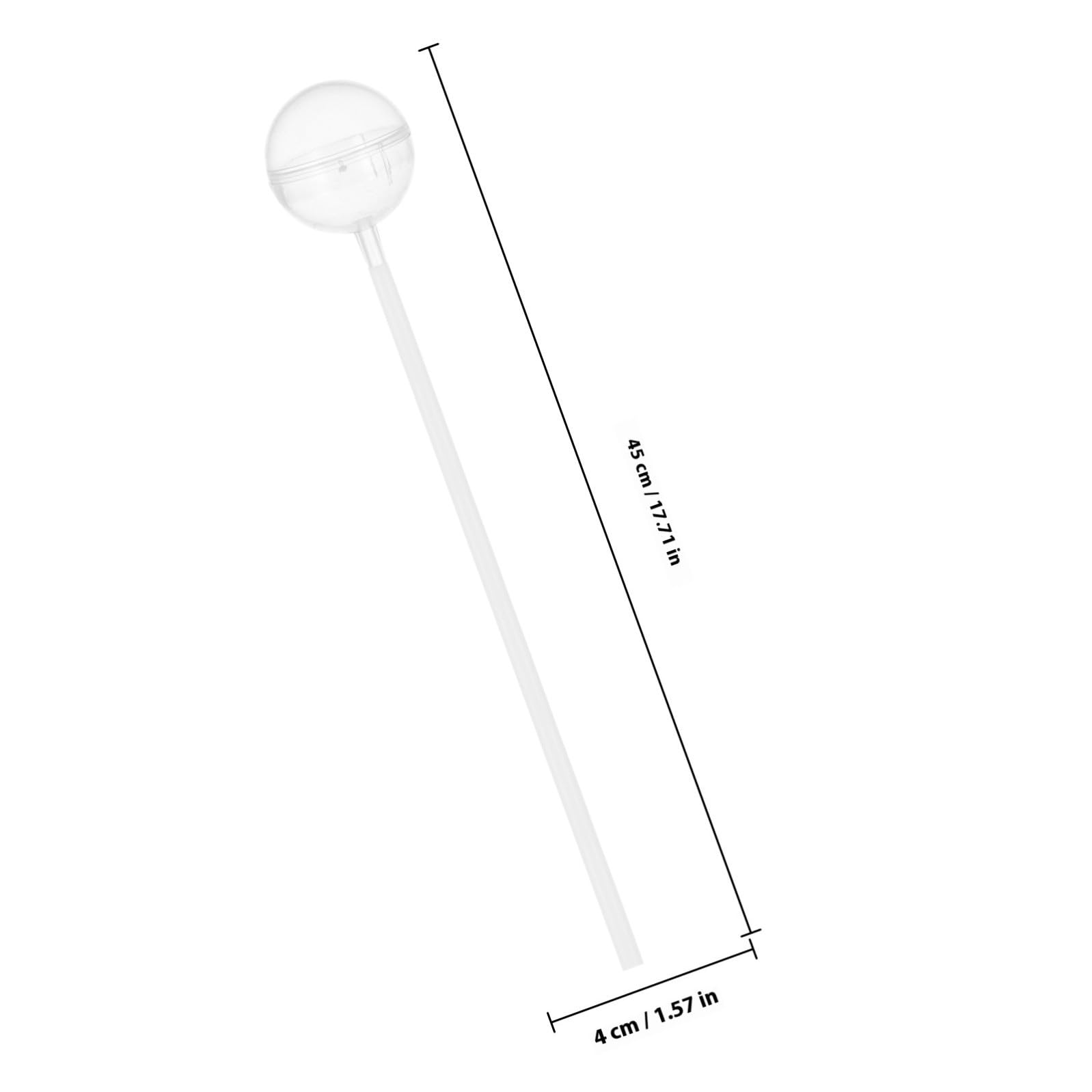 LIFKOME 100 Pezzi Supporti Plastica per Bouquet di Cioccolato Base Fissa Resistente per Decorazioni Caramelle e Dolci Accessori Matrimonio Segnaposto Moderno