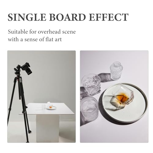 Image of 2-Sided 2 PCS Morandi Photo Backdrop Boards, Flat Lay Food Photography Background, Durable Waterproof Product Photography, 24x24 Inch, BEIYANG