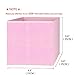 ELUCHANG Sequin Cube Storage Bins 10 x10 x 10 inches Organizer Container Foldable Fabric Closet Organizer Boxes Baskets for Shelves,Toys,Bedroom(4PCS,Pink)
