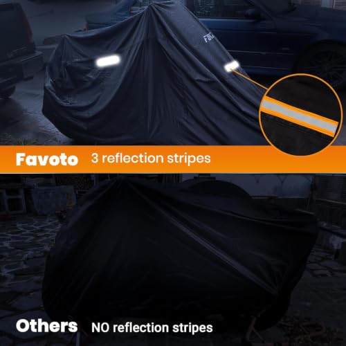 Couverture de moto pour Yamaha SR 400 bâche extérieure imperméable - 4
