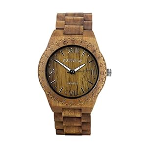Hula Girl Handmade Wooden Watch Made with Teak Wood – Kahala #7T