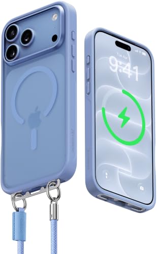 CASEKOO Matte Magnetic Case for iPhone 18 Pro & 17 Pro, Glacier