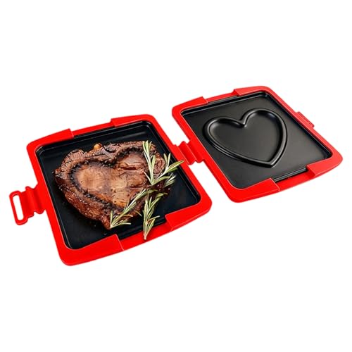 Genérico Tostador Microondas | Sartén Ligera para Cocinar | Sartén Grill para Microondas | para Viajes, Oficina, Residencia, Cocina, Restaurante, Hogar, Hombres, Mujeres, Adolescentes