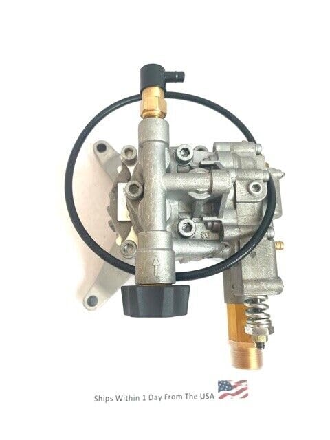 308653097 Vertical Pressure Washer Pump 3000 PSI Fits RY80942 FREE Key, Replacement for Ryobi OEM