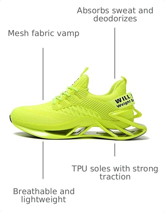 Image of SKDOIUL Men Sport Athletic Running Sneakers Walking Shoes