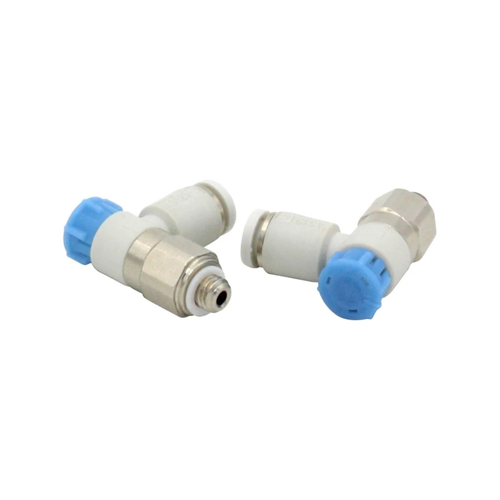 Controlador de Velocidad Serie AS (10 Unidades/Lote) con conexión de un Toque, válvula de Mariposa y Conector neumático AS1211F, AS2211F y 3211F. | AS1211F-M5-04A