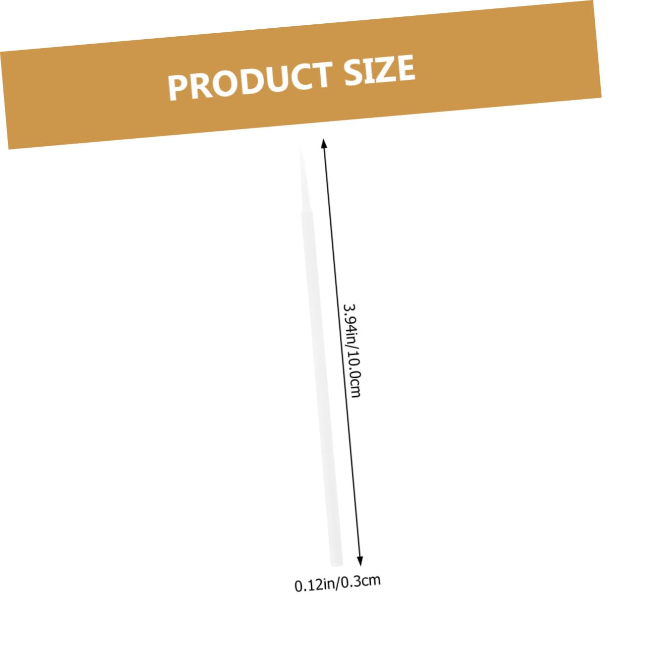 SOESFOUFU Portable Sticks 4 Pack of Cosmetics Applicator Plastic Eyelash Applicators Save Medicine Lightweight Convenient