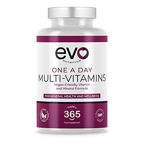 Multivitamins with Vitamin C & Zinc | Vegan-Friendly Formula | 365 Tablets - 1 Year Supply | Contributes to Normal Function of Immune System | With Iron | Made in UK Cover