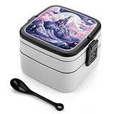 Regalo ideale: le nostre scatole Bento per adulti con nuvole sul castello sono disponibili in una varietà di modelli e colori alla moda. Mostra il tuo amore e la tua cura regalando queste nuvole sopra il castello contenitori per alimenti divisi alla tua famiglia, amici e colleghi per compleanni, San Valentino, Natale o anniversari